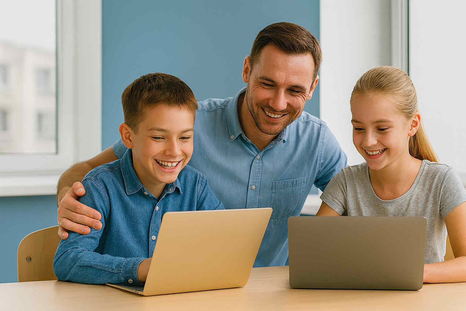 Educator reviewing AI-supported learning insights